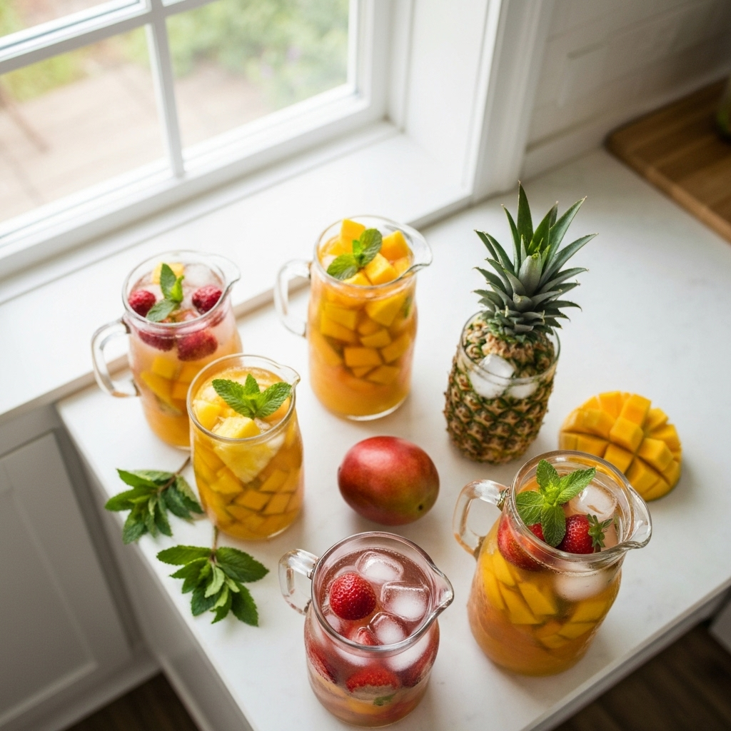 Bebidas Caseras Refrescantes: 15 Recetas